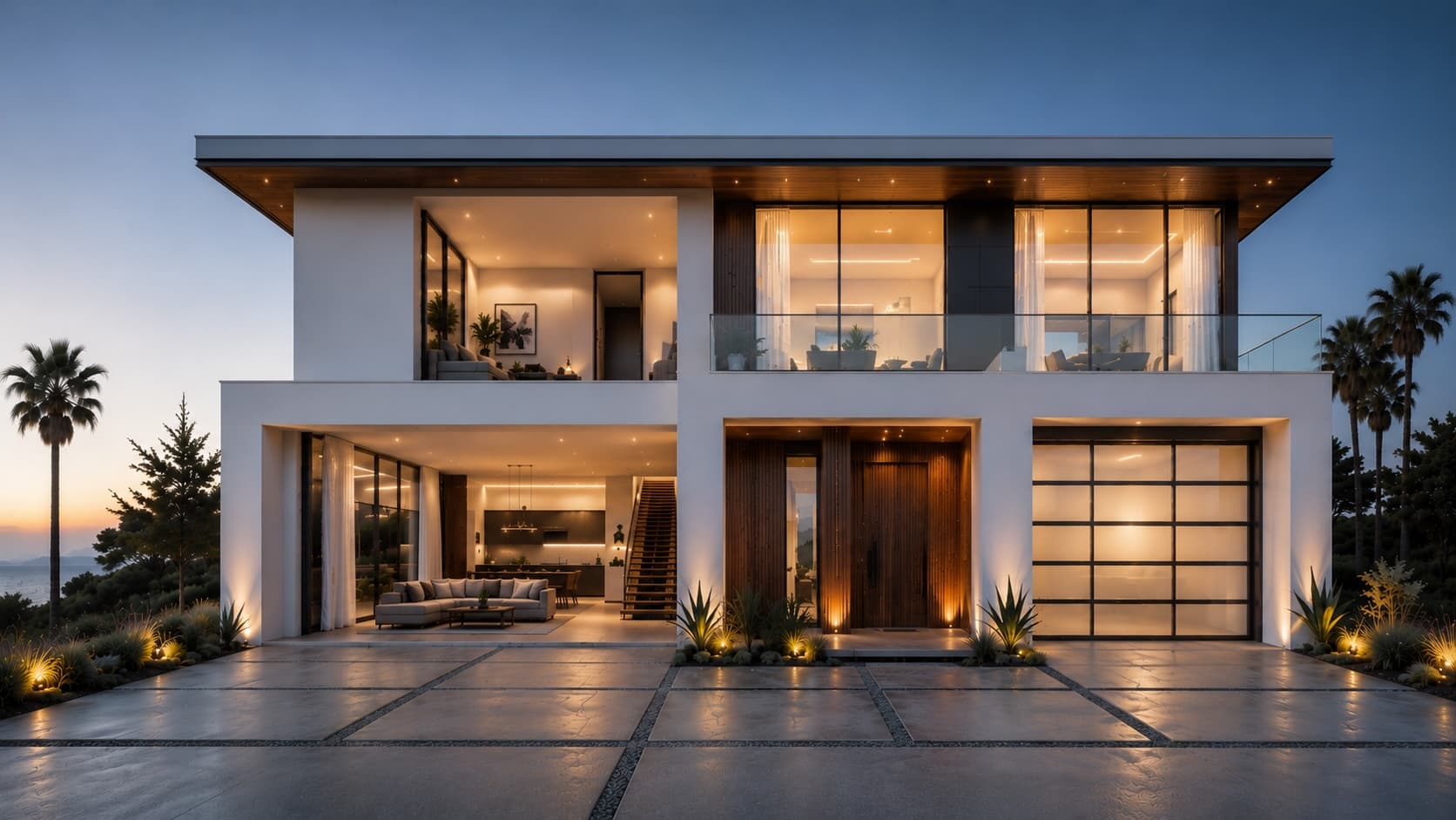 Finished modern Bay Area home exterior after insulation work